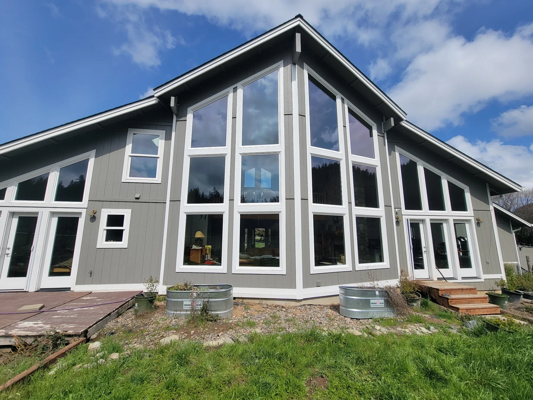Large clean windows on a Medford home